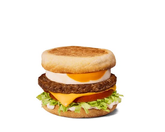 Deluxe Sausage & Egg McMuffin
