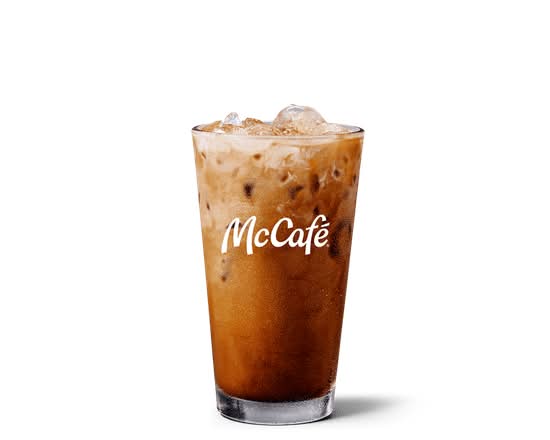 Medium Flavoured Iced Latte McCafé