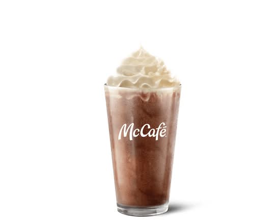 Medium Choc Coconut Frappé