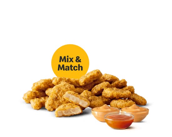 Half n Half Chicken McNuggets - 20pc