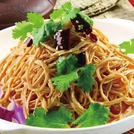 Dry bean curd slices salad (cold dish)
