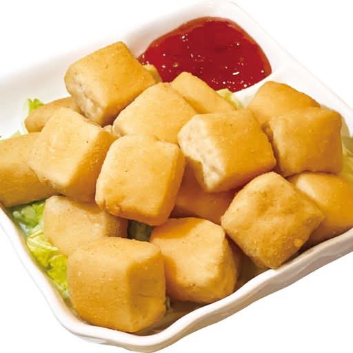 Crispy fried tofu