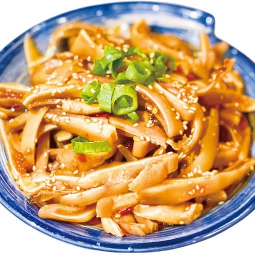 Pork ear slices in Szechuan chili oil (cold dish)