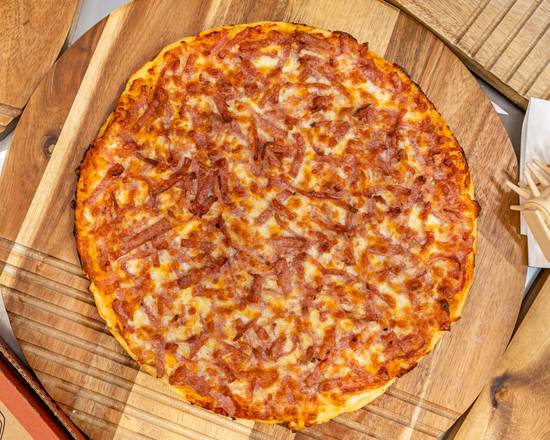 Ham And Cheese Pizza