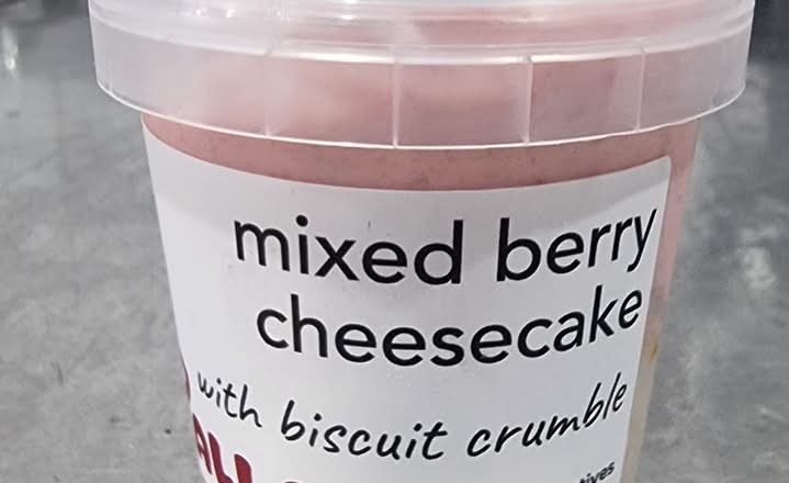 Mixed Berry Cheescake 120 Gr