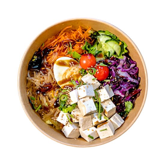 Tofu bibimbap
