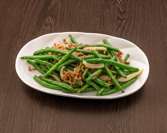 Green Beans with Pork Mince