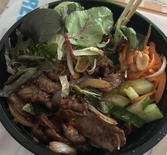 Beef Vermicelli Salad Bowl