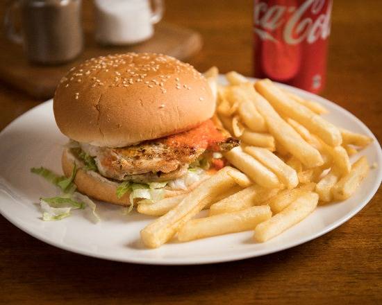 Chicken Burger Combo