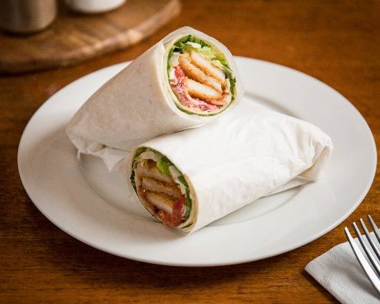 Crispy Chicken BLT Wrap