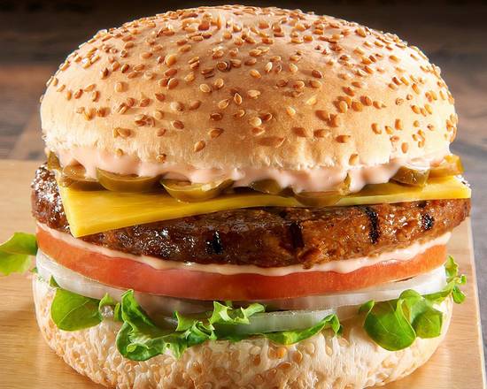 Beef Jalapeno Cheese Burger