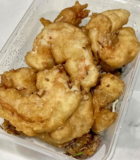 Spicy Salt and Pepper King Prawns