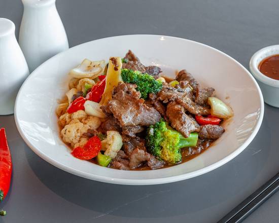 Beef with Black Bean Sauce