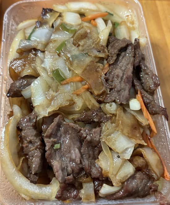 Beef Stir Fried Rice Noodle