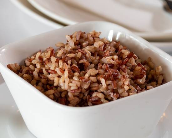 Steamed Mixed Red and Brown Rice