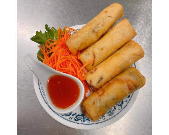 Vegetarian Spring Rolls (V)