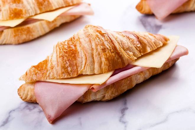 TOASTED HAM & CHEESE CROISSANT