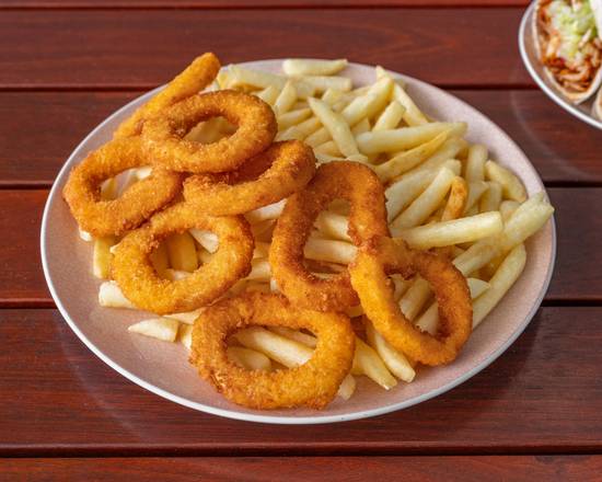 Calamari and Chips