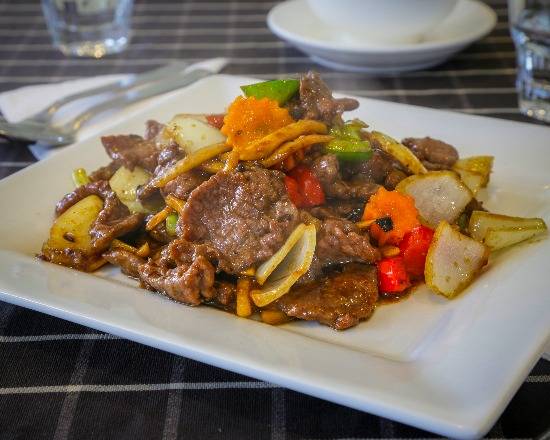Beef with Black Bean Sauce