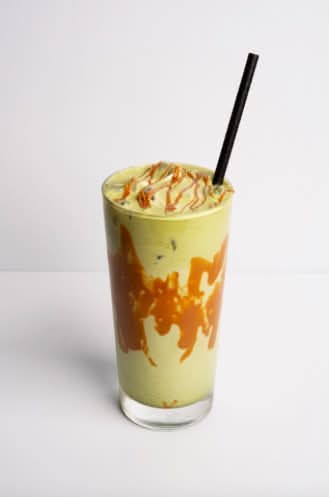 Iced Caramel Matcha