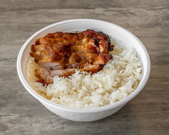 Barbecue Chicken Rice Bowl
