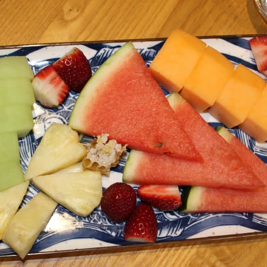 Fresh Fruit & Honeycomb