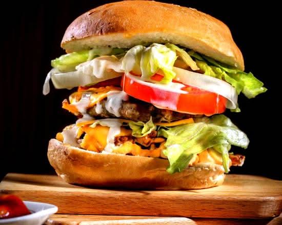 Wagyu Beef Burger with Chips