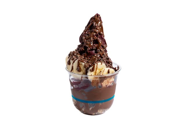 Nutella Acai Soft Serve