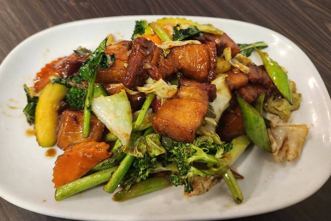 Crispy Pork Belly Stir Fried