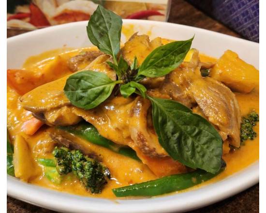 Red Curry with Roast Duck