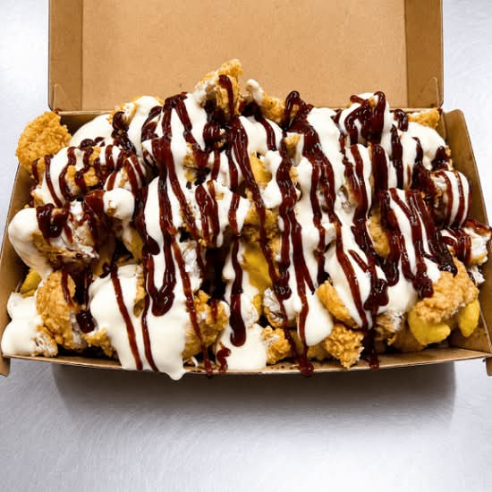 Crispy Chicken Loaded Chips