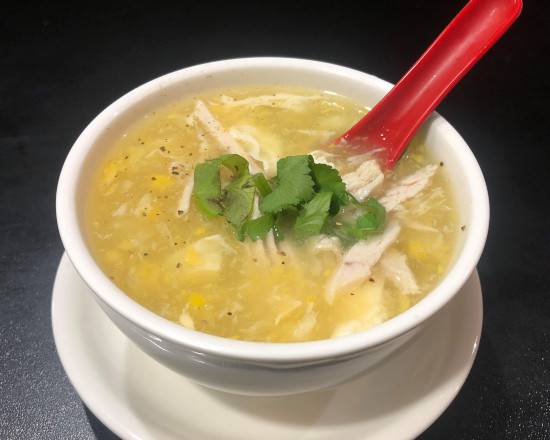 Chicken and Corn Soup (GF)(SUP BAP GA)