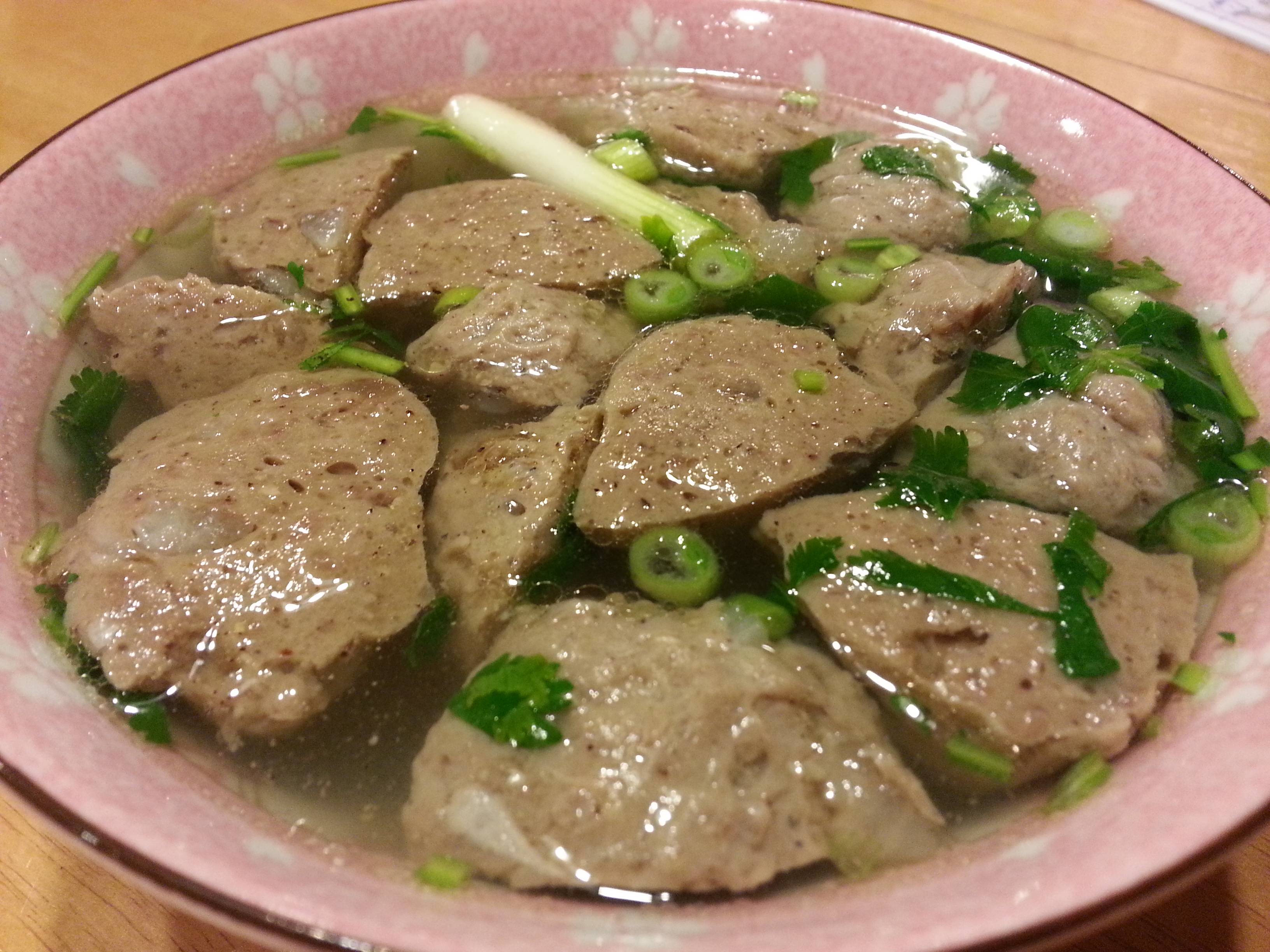 HOMEMADE Beef Ball Soup(SUP BO VIEN)