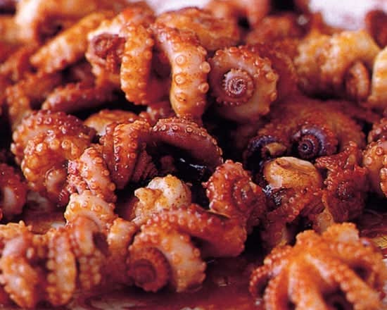 Grilled Baby Octopus