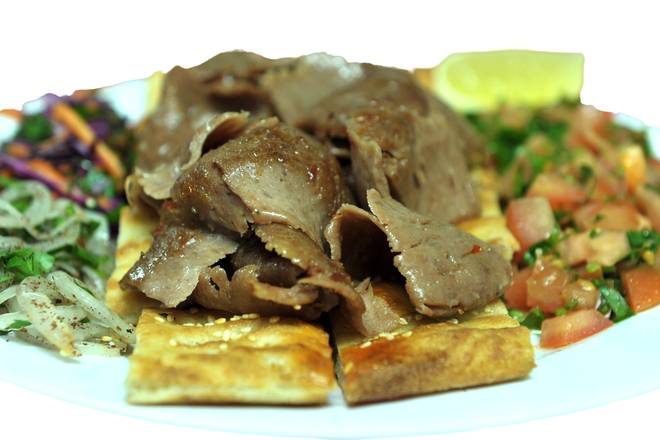 Beef Kebab Take Away Plate