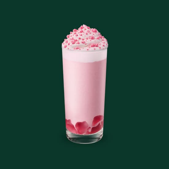 Strawberry Crunch Frappuccino