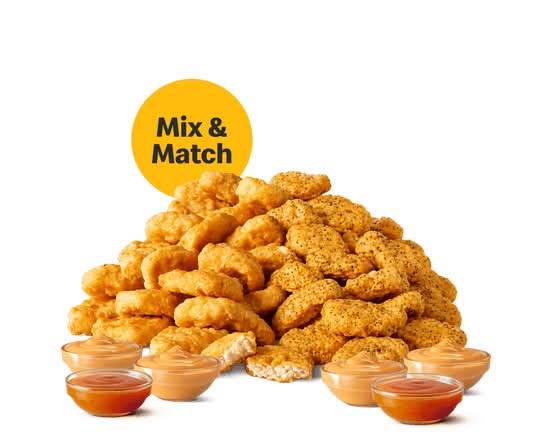 Half n Half Chicken McNuggets - 40pc