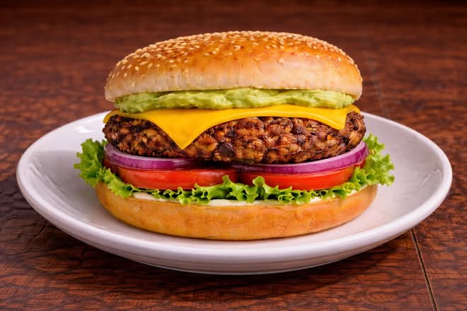 Veggie Burger (V)
