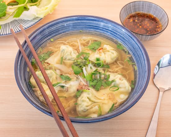 Prawn and Chive Wonton Soup