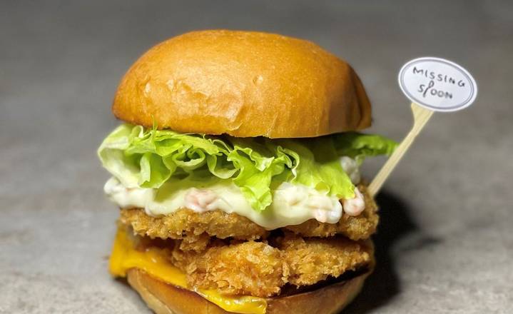 Fish Schnitzel Burger [I]