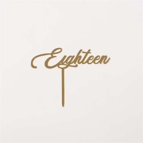 Topper Eighteen - Gold Mirror