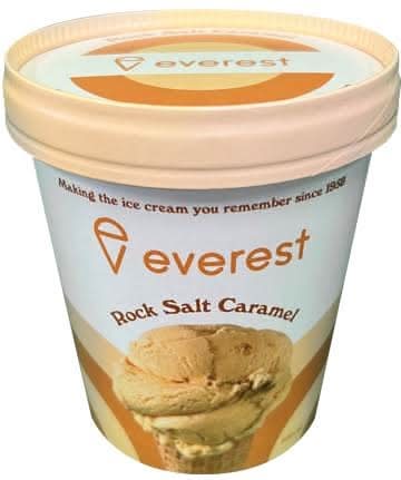 Rock salt caramel Ice cream 500ML