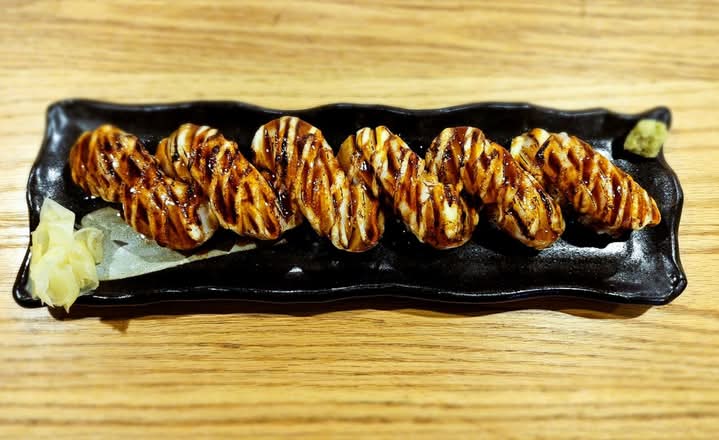 Aburi Scallop Sushi (6pcs)