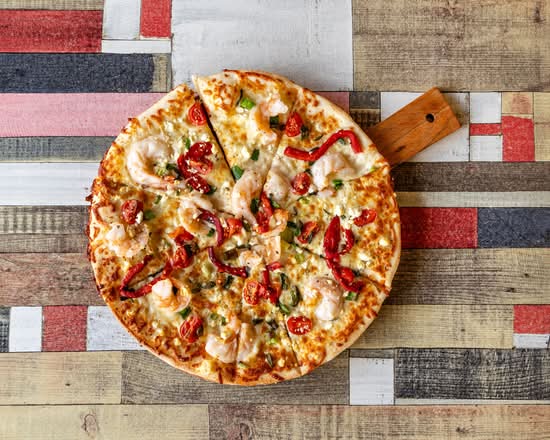 Garlic Prawns Pizza