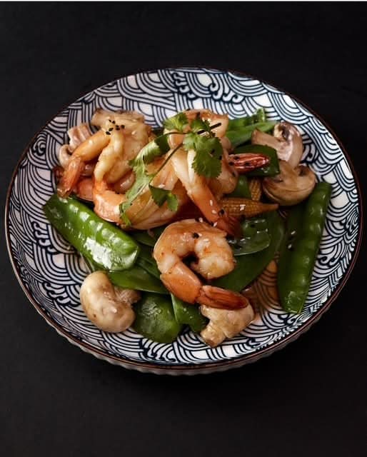Snow Pea Prawn (GF)