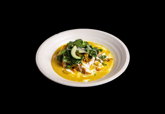 Yellow Curry, Seasonal Veggies