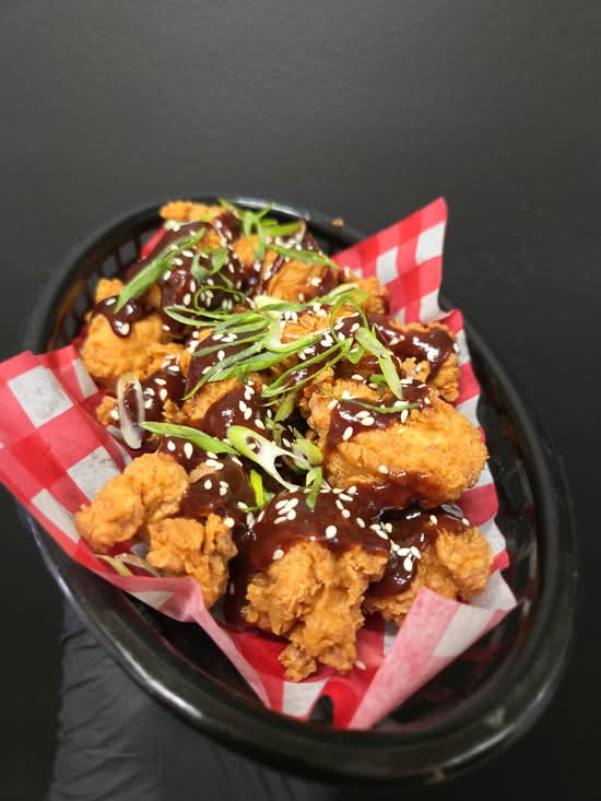Smokey Maple BBQ Saucy Poppers
