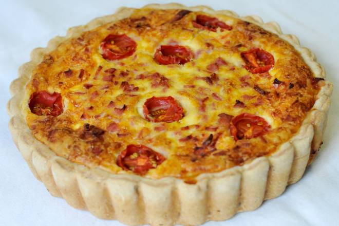 Family Size Quiche