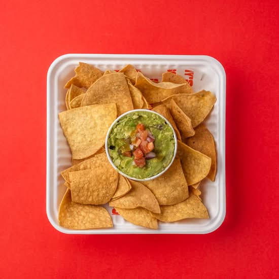 Corn Chips and Guacamole
