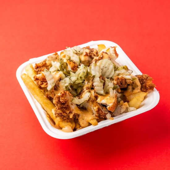 Fried Chicken Loaded Fries